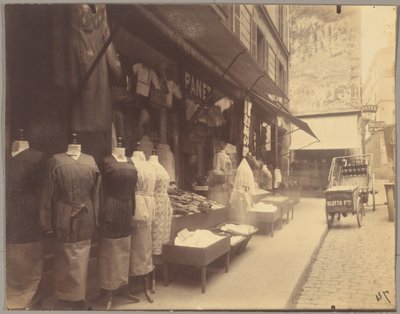 Rue Mouffetard von Eugène Atget