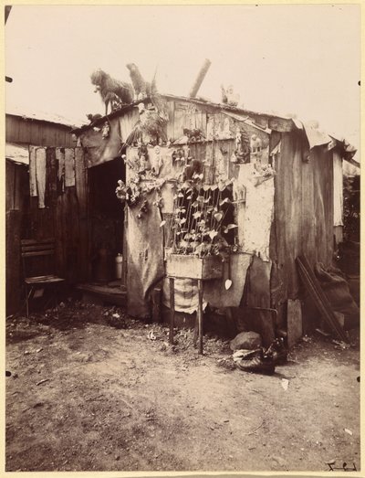 Villa eines Lumpensammlers von Eugène Atget