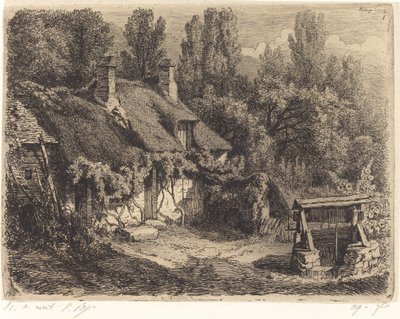 Das Häuschen am Brunnen von Eugene Bléry