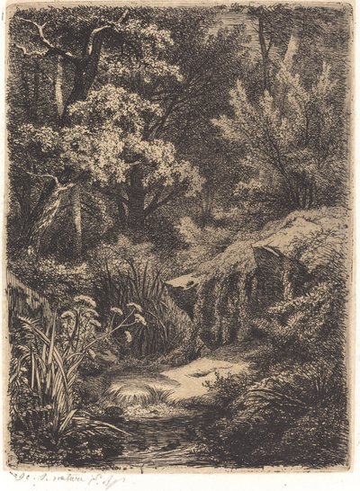 Le petit ruisseau, veröffentlicht 1849 von Eugene Bléry
