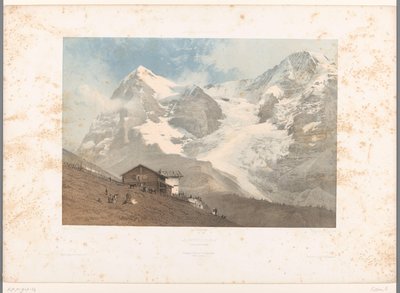 Blick auf die Wengernalp von Eugene Ciceri