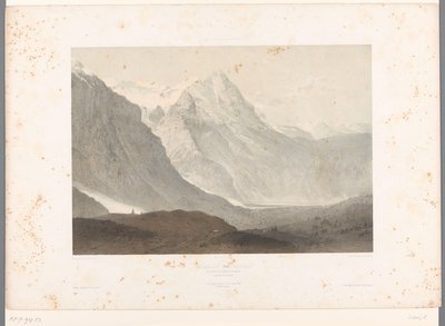 Ansicht des Grindelwaldtals von Eugene Ciceri
