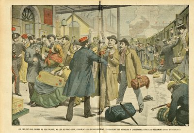 Illustration von Eugene Damblans (1865-1945) in Le Pelerin von Eugene Damblans