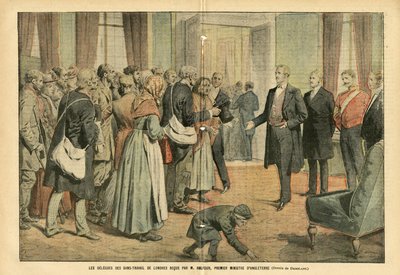 Illustration von Eugene Damblans in Le Pelerin von Eugene Damblans