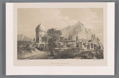 Ansicht von Imamzadeh Komijan in Irak-i Ajam von Eugene Flandin