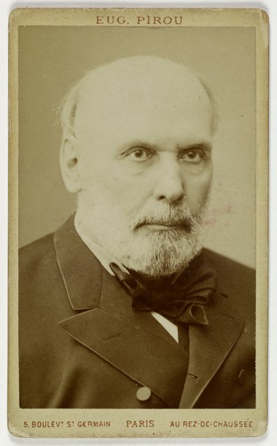 Porträt von Grévy Jules, (1807-1897), (Politiker, Anwalt, Abgeordneter, 4. Präsident der Republik) von Eugene Pirou