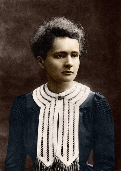Porträt von Marie Curie 1867-1934 von Eugene Pirou