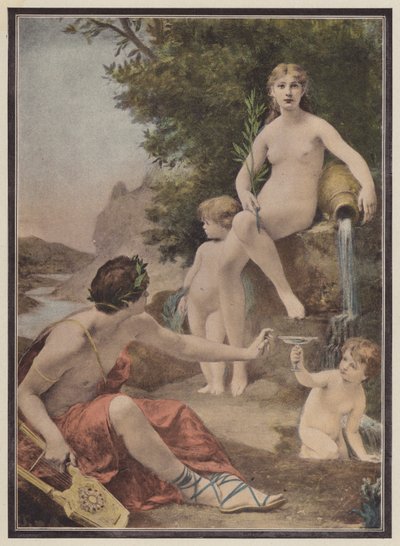 Der Dichter und der Brunnen von Eugene Romain Thirion