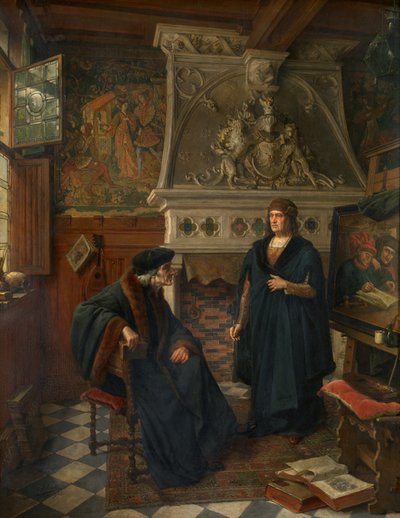 Erasmus und Quinten Massijs von Eugene Siberdt