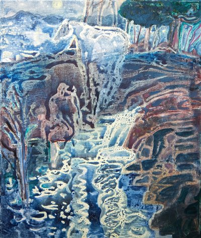 Schimmernder Mond von Eugenie Vronskaya