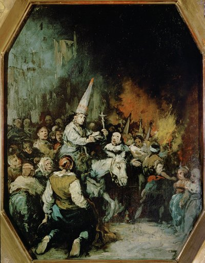 Verurteilt durch die Inquisition von Eugenio Lucas Velazquez
