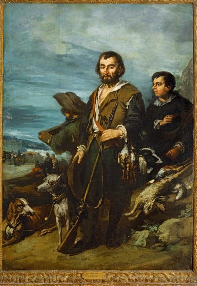 Der Jäger von Eugenio Lucas Velazquez