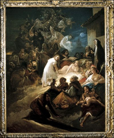Hexensabbat von Eugenio Lucas Velazquez