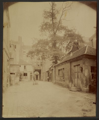 Altes Karmeliterkloster, Rue Saint-Jacques, wird verschwinden von Eugène Atget