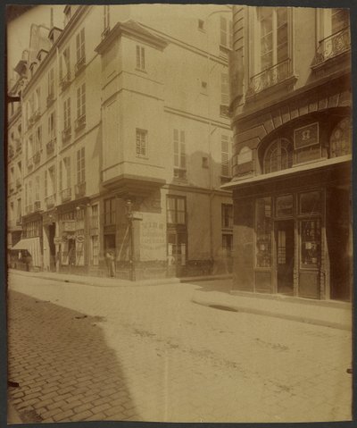 Tourelle rue Saint Paul, angeblich das Arbeitszimmer von Botal, Arzt von Heinrich III von Eugène Atget