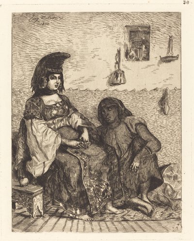 Jüdin aus Algier von Eugène Delacroix