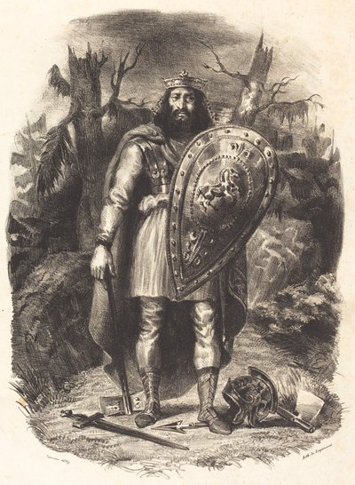 Vercingetorix, 1829 von Eugène Delacroix