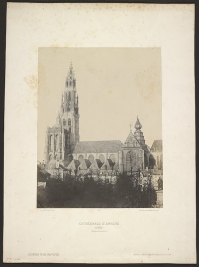 Kathedrale von Antwerpen von Eugène Desplanques