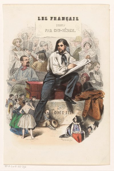 Skizzierender Künstler von Eugène Guillaumot