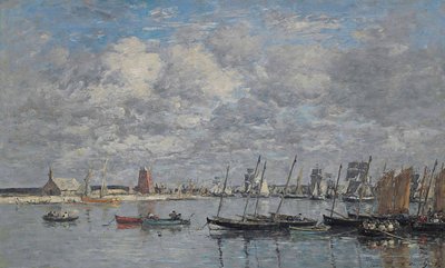 Camaret, der Hafen von Eugene Louis Boudin