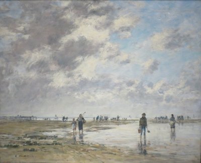 Ebbe in Berck von Eugene Louis Boudin