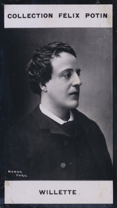 Adolphe Willette (1857) von European Photographer