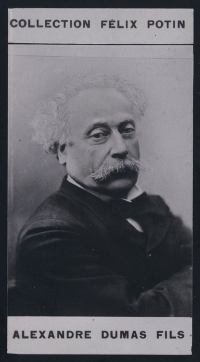 Alexandre Dumas Fils (1824-1895) von European Photographer