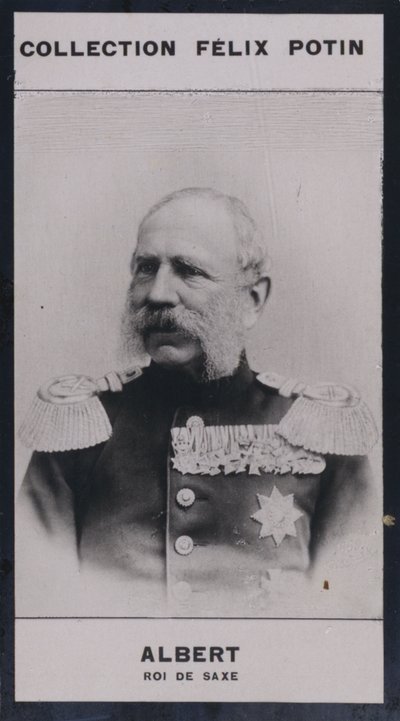 Friedrich-August Albert, König von Sachsen (1828-1902) von European Photographer