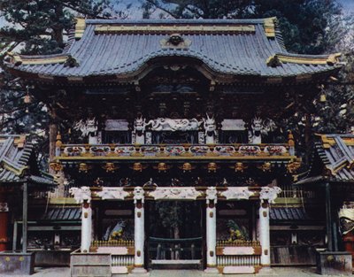 Nikko, Toshogu, Yomei-mon, von innen von European Photographer
