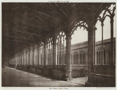 Der Camposanto, Pisa (s/w Foto) von European Photographer