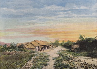Dorf in Cochinchina von European Photographer