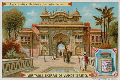 Ein Palast eines Rajas von European School
