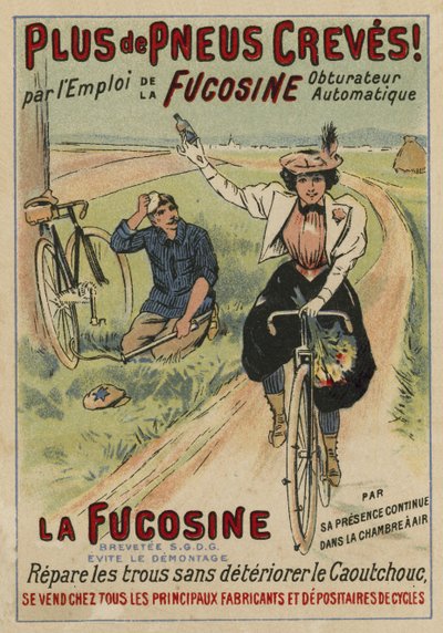 Werbung für Fucosine-Reparatursets von European School
