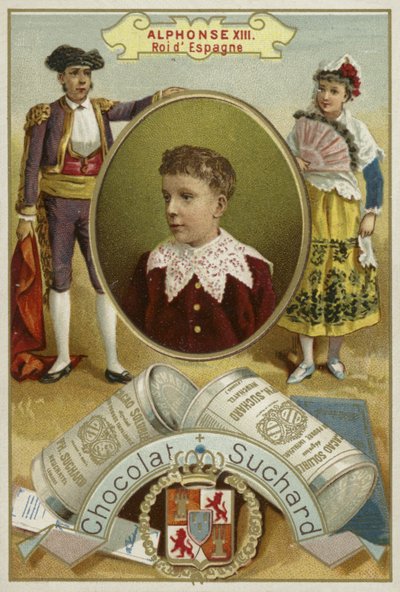 Alfons XIII., König von Spanien von European School