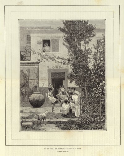 In der Villa des Horaz von European School
