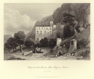 Kapelle der Santa Rosalia, Monte Pelegrino, Palermo, Sizilien, Italien von European School