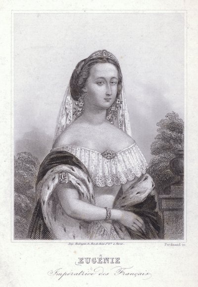 Kaiserin Eugenie, Gemahlin von Napoleon I. von Frankreich von European School