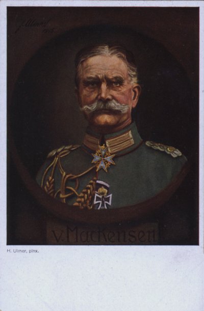 Feldmarschall August von Mackensen, deutscher Militärkommandant im Ersten Weltkrieg von European School