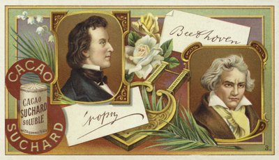 Frédéric Chopin und Ludwig van Beethoven von European School