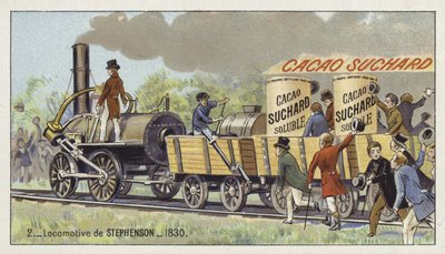 George Stephensons Lokomotive Rocket, 1830 von European School