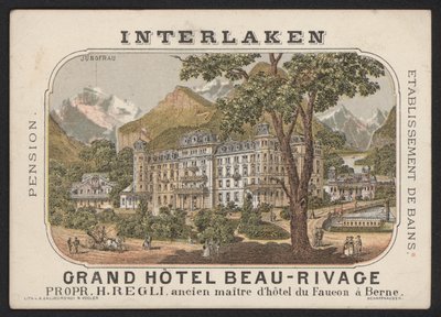 Grand Hotel Beau-Rivage, Interlaken von European School