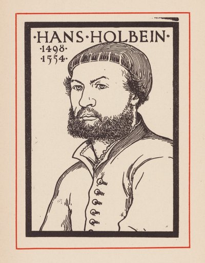 Hans Holbein der Jüngere, deutscher Künstler von European School