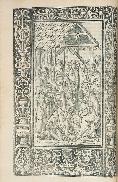 Illustration aus dem Decachordum Christianum von Marcus Vigerius (1446-1516), Fano von European School