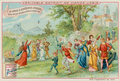 Italienischer Tanz des Mittelalters von European School