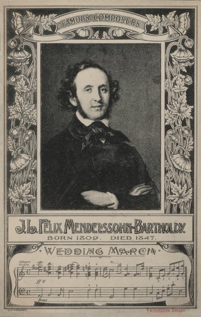 J. L. Felix Mendelssohn-Bartholdy, Porträt von European School