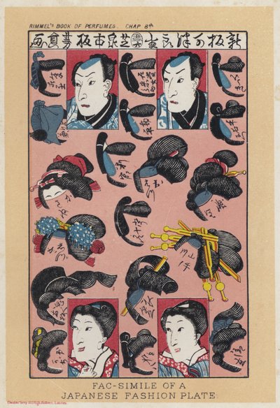 Japanische Modeplatte von European School