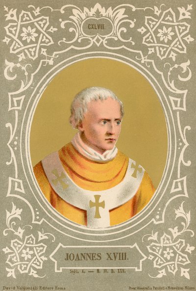 Johannes XVIII. von European School