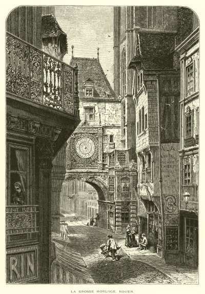 La Grosse Horloge, Rouen von European School