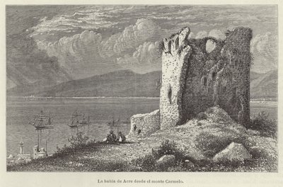 Die Bucht von Akko vom Berg Karmel von European School