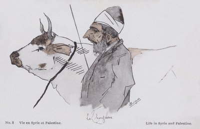 Mann und Vieh, Leben in Syrien und Palästina von European School